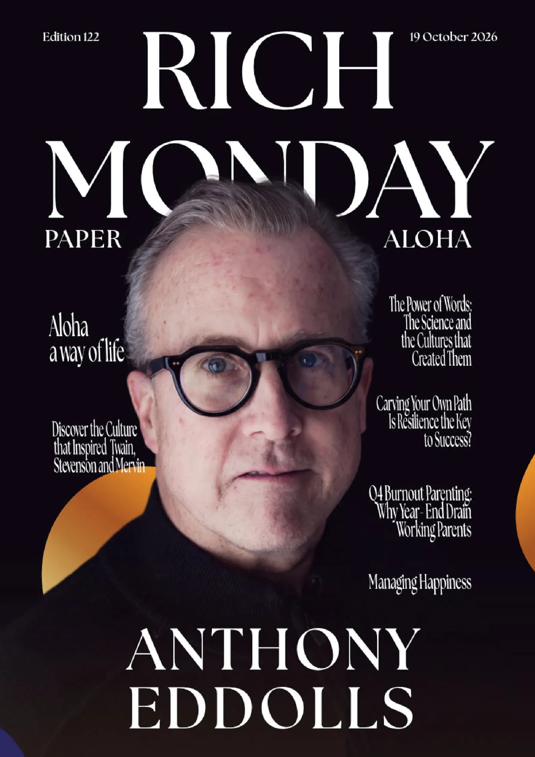 Rich Monday Paper- Hawaii Edition 122 cover