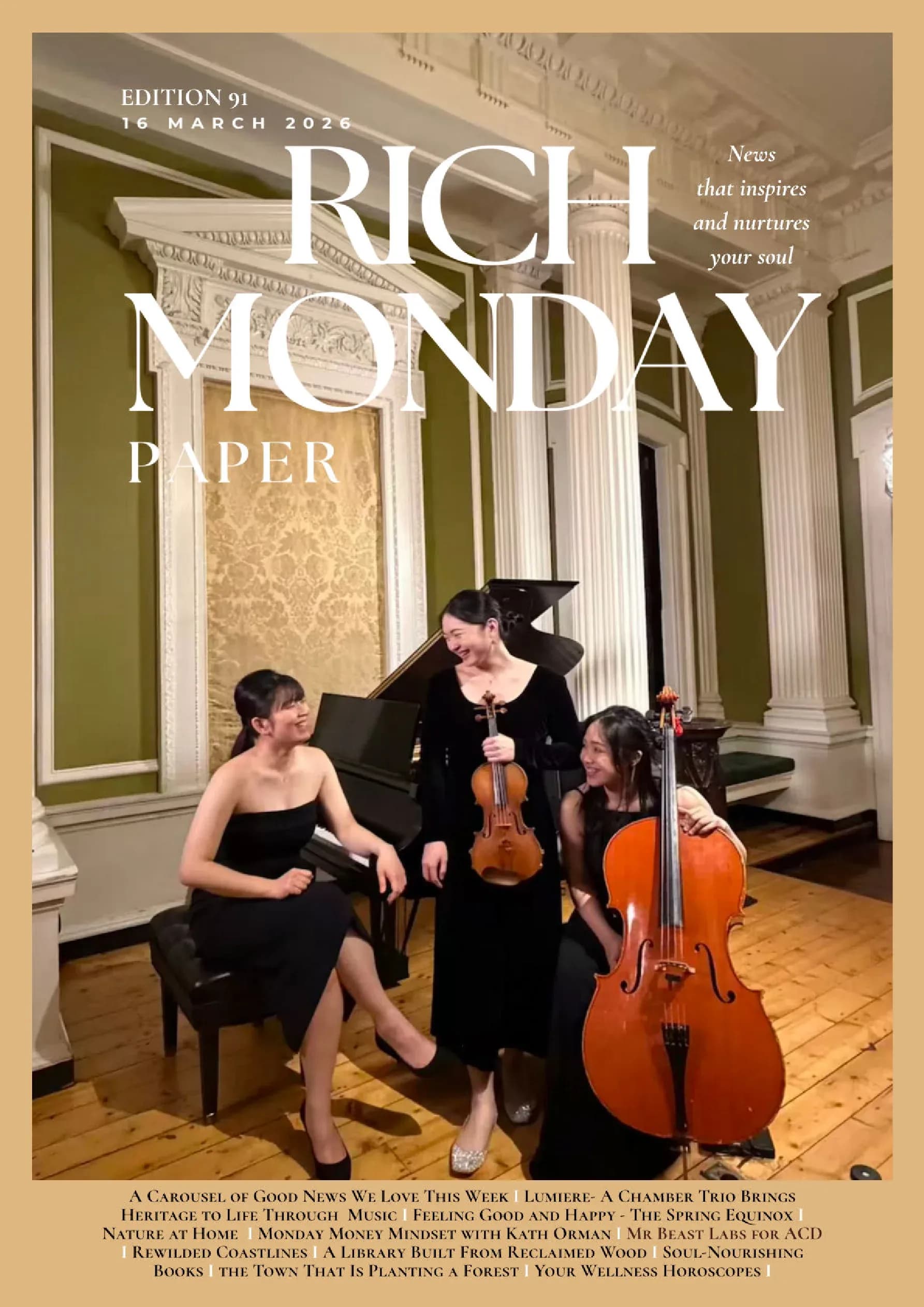 Rich Monday Paper - Edition 91 cover